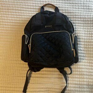 Witstep Diaper Bag Backpack w/ Changing Station – Navy Blue – Gently Used